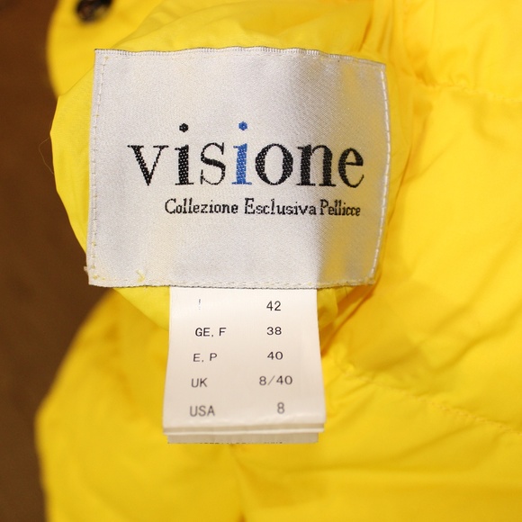 Visione Yellow Rabbit Reversible jacket - Picture 6 of 8
